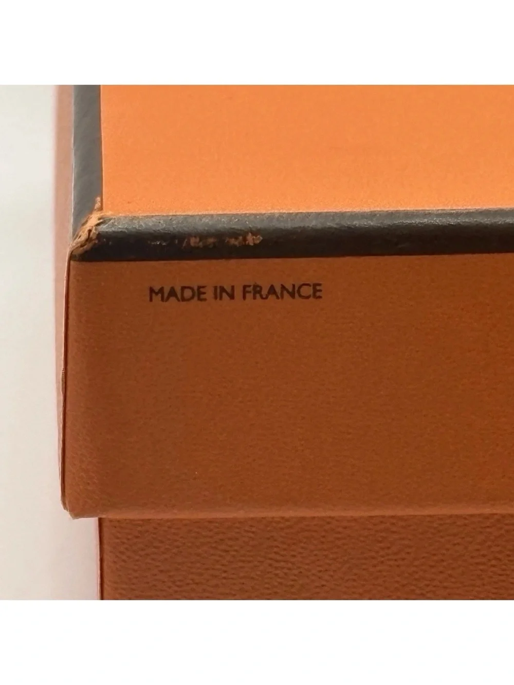 Hermes Orange Medium Gift Storage Box (Empty) Logo 8